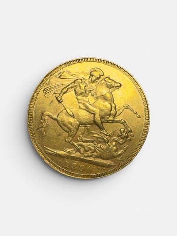 Royaume-Uni. Victoria. Sovereign 1890