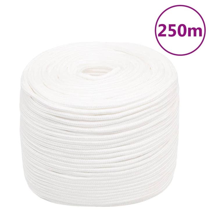 vidaXL Boottouw 8 mm 250 m polypropyleen volwit, Doe-het-zelf en Bouw, IJzerwaren en Bevestigingsmiddelen, Nieuw, Verzenden