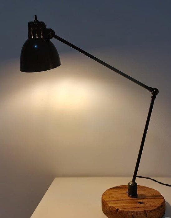 Lamp - Staal - Industriële lamp, Antiquités & Art, Antiquités | Éclairage