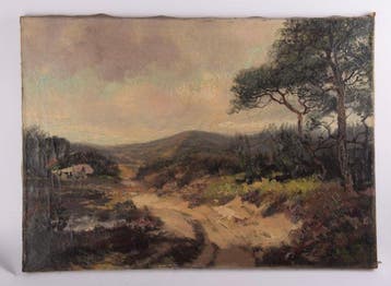 Cornelis de Bruin (1870-1940) - Duinen bij Castricum
