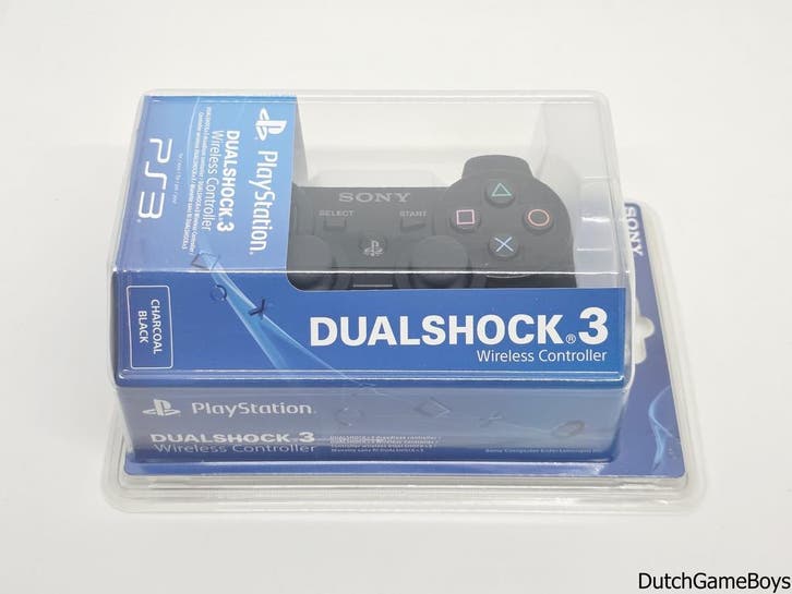 Playstation 3 / PS3 - Controller - Dualshock 3 - Charcoal Bl, Games en Spelcomputers, Spelcomputers | Sony PlayStation 3, Gebruikt