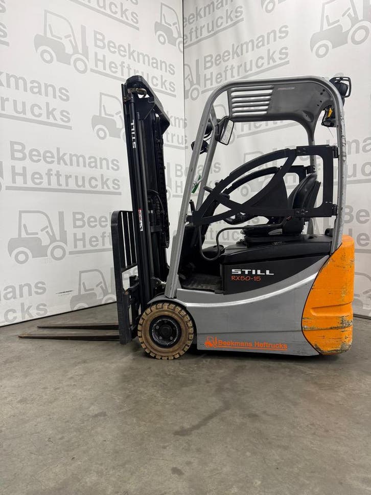 Still RX50-15  elektrische heftrucks - 1500kg 3420mm, Zakelijke goederen, Machines en Bouw | Heftrucks en Intern transport, Heftruck