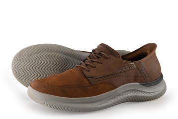 Skechers Bootschoenen in maat 45 Bruin, Verzenden