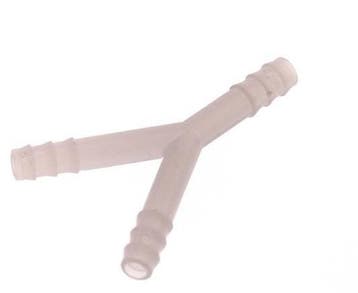 Connecteur de tuyau en Y en PVDF de 6 mm (1/4) [2 pièces]., Verzenden