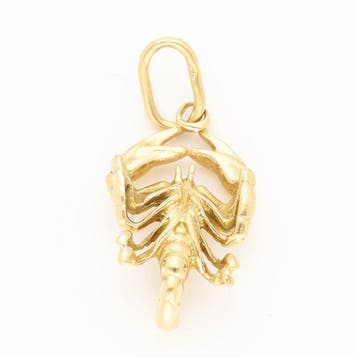 Pendentif - 18 carats Or jaune, Handtassen en Accessoires, Antieke sieraden