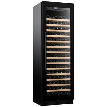 Wijnkoelkast | 325L (106x 75cl) | Zwart | 1 Zone |, Verzenden, Nieuw in verpakking