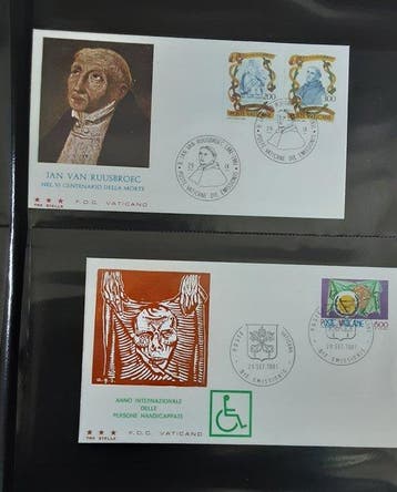 Wereld 1957/1983 - Verzameling vaticaanstad en paar duizend, Postzegels en Munten, Gestempeld