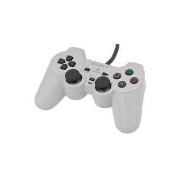 Sony PS1 Controller Dualshock 1 Wit (PS1 Accessoires), Ophalen of Verzenden, Zo goed als nieuw