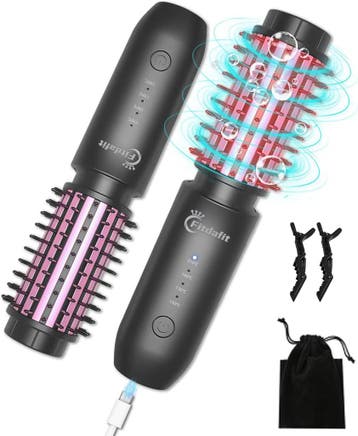 Draadloze Krulborstel 7000mAh | 33% korting | Retour deal, Verzenden, Zo goed als nieuw, Haarverzorging