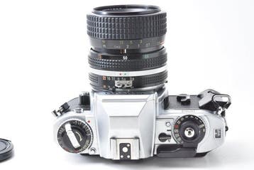 Nikon FG Body Silver with MF-15 Data Back + Ai-S Zoom-NIKKOR