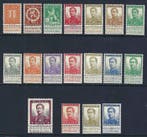 België 1912/1915 - 4 Op èèn volgende volledige reeksen (, Postzegels en Munten, Postzegels | Europa | België, Gestempeld