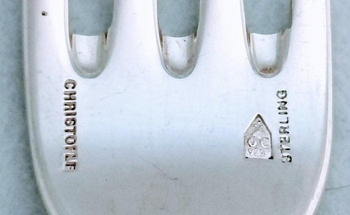 Christofle - Tafelservies (2) - Parels - .925 zilver, Antiek en Kunst, Antiek | Zilver en Goud