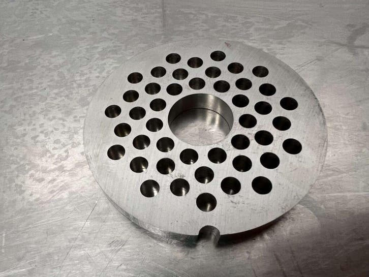 Plaque en acier inoxydable pour hachoir taille 22 5 mm 230V, Articles professionnels, Horeca | Équipement de cuisine, Envoi