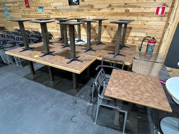 (26x) Diverse tafels, Articles professionnels, Horeca | Mobilier & Aménagement
