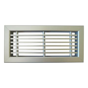 Vloerrooster 250 x 100 mm - LUXE LIJN - aluminium, Verzenden, Nieuw