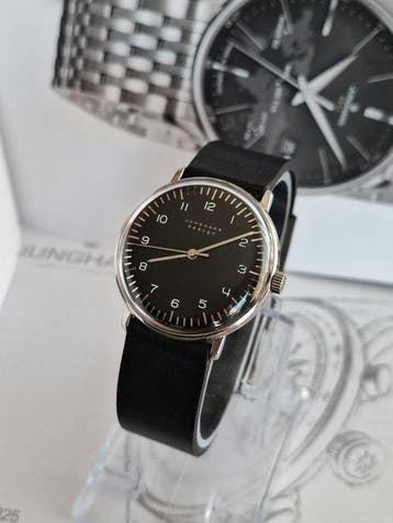 Junghans - Max Bill Autogramm ETA 2801-2 Hand Winding - Sans, Handtassen en Accessoires, Nieuw