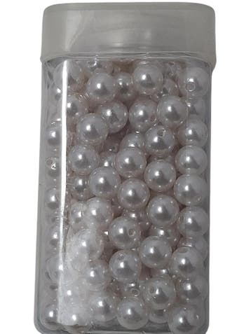 Rijgparels Pearls Wit 12 mm 220 gr. 250 stuks
