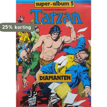 Diamanten / Tarzan Juniorpress Superalbum / 5 9789030505730, Boeken, Verzenden, Gelezen, Burroughs