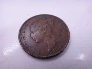 Verenigd Koninkrijk. Queen Victoria (1837-1901). 1/2 Penny