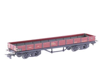 Schaal H0 Märklin 391 Lageboordwagen van de DB #3800, Gebruikt, Gelijkstroom, Overige typen, Ophalen of Verzenden