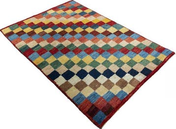 Handgeknoopt designer tapijt Gabbeh - Vloerkleed - 200 cm -, Nieuw