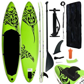 vidaXL Stand Up Paddleboardset opblaasbaar 305x76x15 cm, Verzenden, Nieuw