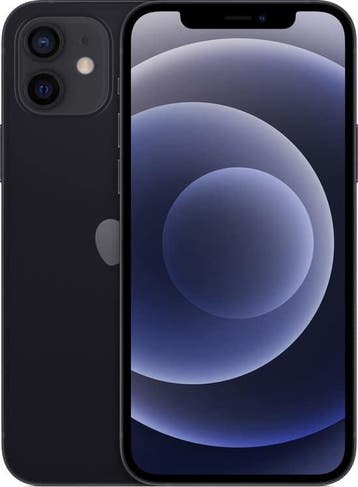 Apple iPhone 12 64GB Zwart met GARANTIE & verzending, Telecommunicatie, Mobiele telefoons | Apple iPhone, Ophalen of Verzenden