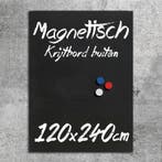 Krijtbord Buiten Magnetisch 120x240 cm, Verzenden, Nieuw