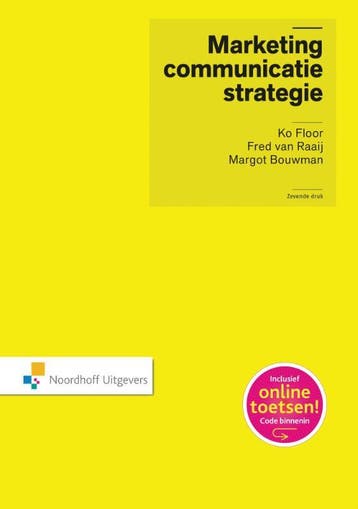Marketing-communicatie-strategie 9789001834128 M.Y. Bouwman, Verzenden, M.Y. Bouwman