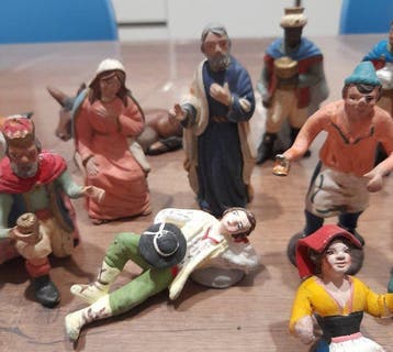Kerststal (22) - Aardewerk