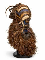 Masker Kifwebe van de Songye, Democratische Republiek Congo,, Antiek en Kunst