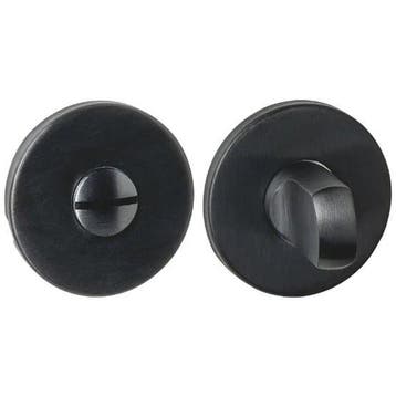 WC-sluiting verdekt PVD zwart - voor binnendeur - Intersteel, Ophalen of Verzenden, Slot