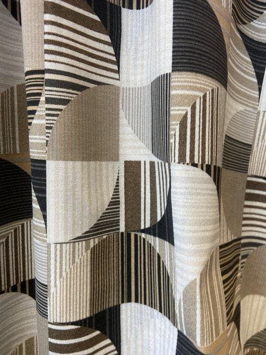 Exclusieve Art Deco-stof met vloeiende geometrische, Antiek en Kunst, Antiek | Tapijten, Tafelkleden en Textiel