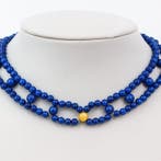 Zonder minimumprijs - Halsketting Zilver Lapis lazuli -