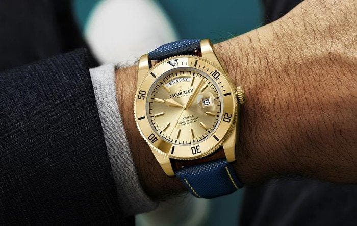 Jacob Zech - Athena - Zonder minimumprijs - Heren - 2022, Handtassen en Accessoires, Horloges | Heren