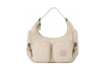 Kipling Handtas Beige, Handtassen en Accessoires, Verzenden, Gebruikt, Beige