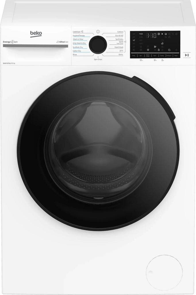 Beko BM5D59645UW - Was-droogcombinatie - 9 kg wassen - 6 kg, Electroménager, Lave-linges séchants, Enlèvement ou Envoi