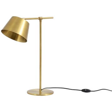 Flamant Bureaulamp Ritchie, Goud - Nieuw in verpakking -, Verzenden