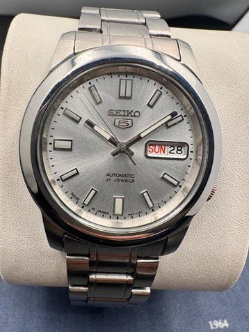 Seiko - Seiko 5 Automatic Day-Date - Zonder minimumprijs -