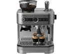 Philips - Semi automatische espressomachine - Zilver, Verzenden, Nieuw, Gemalen koffie