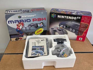 Nintendo - N64 - Limited Edition - Very Rare - Mario Pak, Games en Spelcomputers, Nieuw