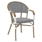 Stoel | SOREN | Aluminium Rotan/Aluminium | White |, Verzenden, Nieuw in verpakking