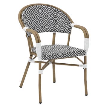 Stoel | SOREN | Aluminium Rotan/Aluminium | White |, Verzenden, Nieuw in verpakking