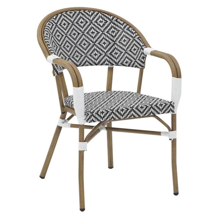 Stoel | SOREN | Aluminium Rotan/Aluminium | White |, Articles professionnels, Horeca | Équipement de cuisine, Envoi