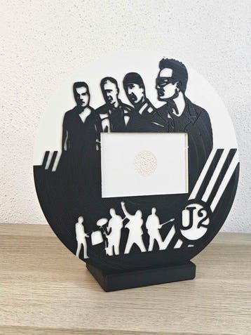 Irlande. 2 Euro 2026 U2 (1 coincard + 3D printing holder)