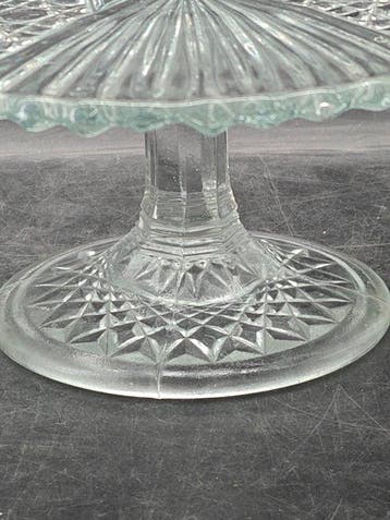 Brockwitz - Taartstandaard - Glas met een hoog