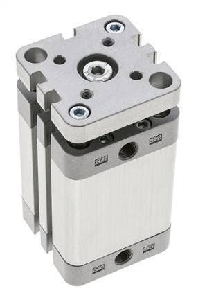 ISO 21287 Compacte Dubbelwerkende Cilinder 40-40mm -, Doe-het-zelf en Bouw, Verzenden, Nieuw