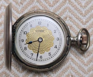 Reloj de bolsillo - De plata maciza de coleccion - pocket, Nieuw