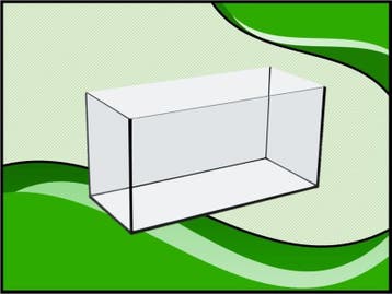 Volglas aquarium 100x40x50cm (Volglas aquaria), Verzenden, Overige typen