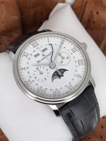 Blancpain - Villeret Chronographe Monopoussoir Quantième, Nieuw